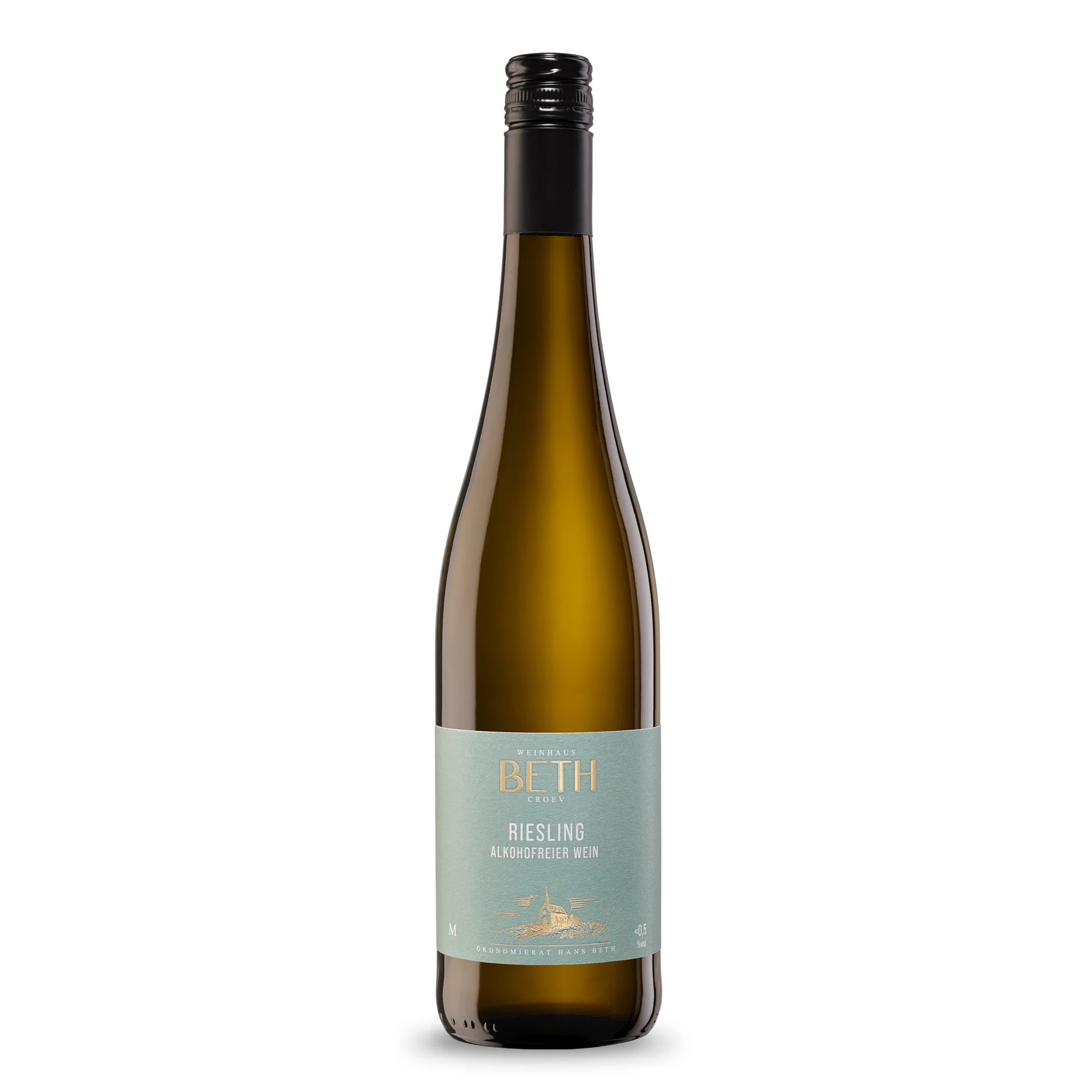 Alkoholfreier Riesling Weißwein von der Mosel, bewusster Genuss mit typischer Riesling-Frucht - Weinhaus Beth