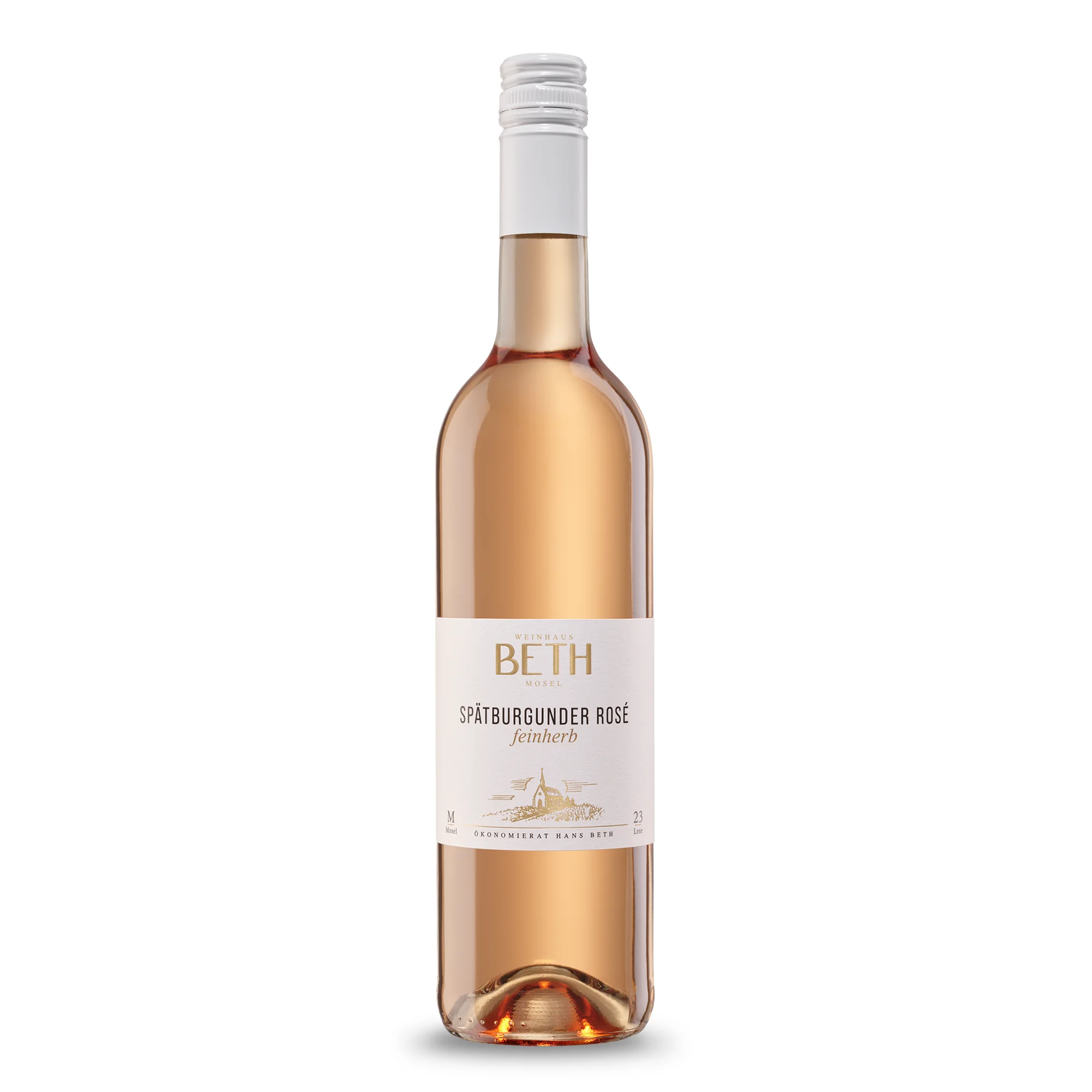 Spätburgunder Rosé feinherb, fruchtiger und harmonischer Roséwein von Weinhaus Beth aus Kröv an der Mosel