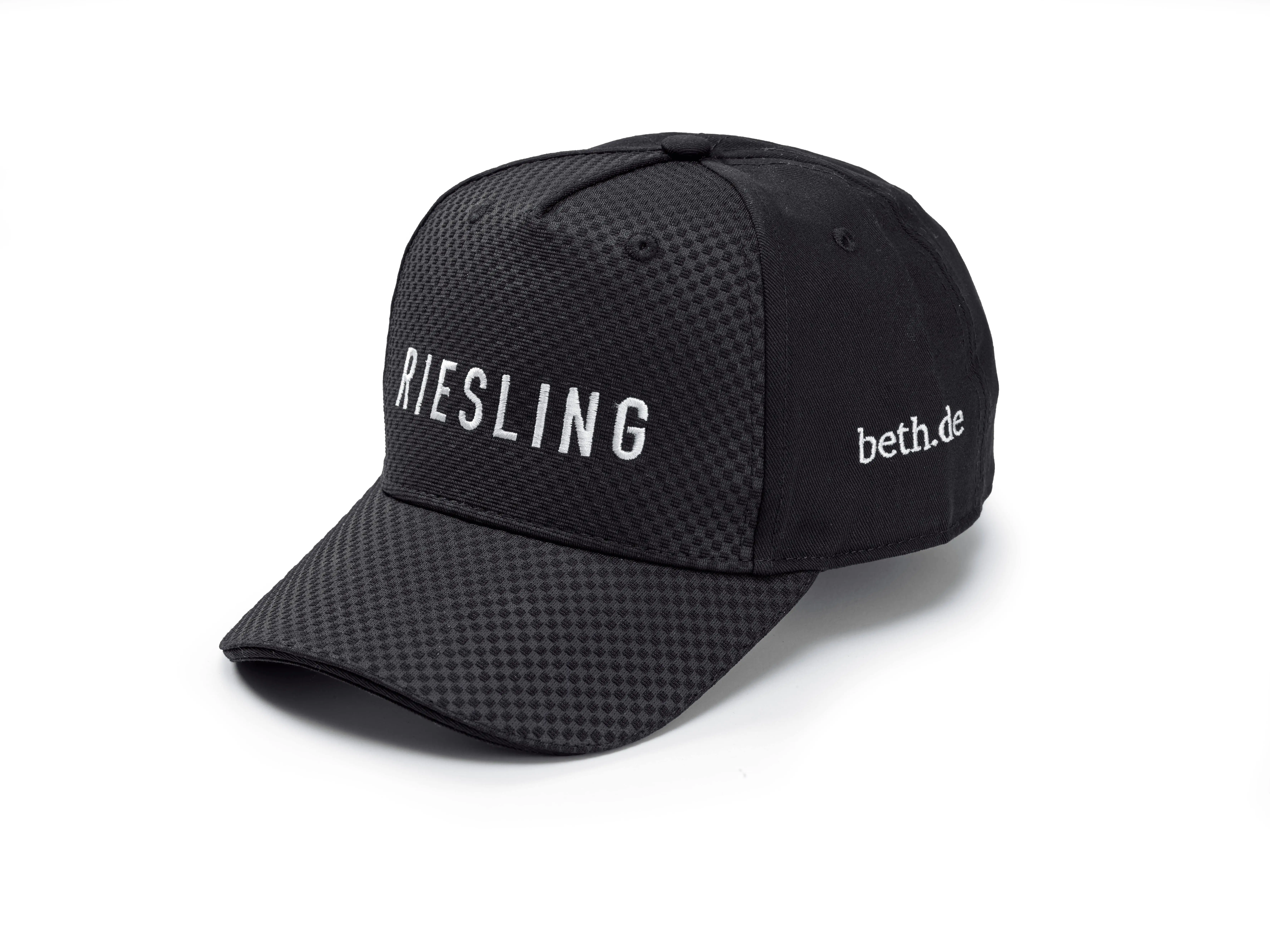 Base Cap schwarz Riesling beth.de Weinhaus Beth Kröv Mosel