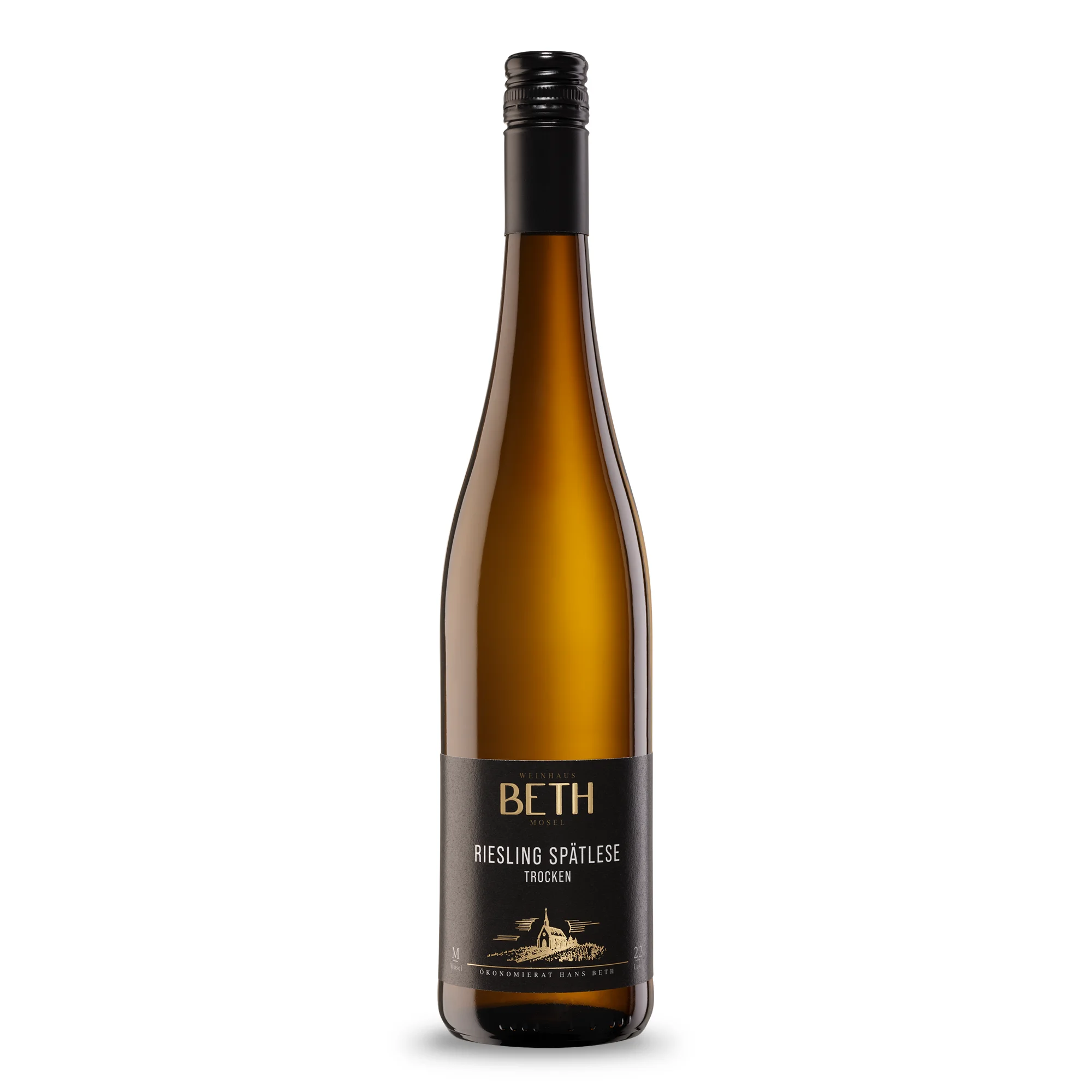 Beth's Riesling Spätlese Weißwein trocken von der Mosel, hochwertiger und mineralischer Genuss - Weinhaus Beth