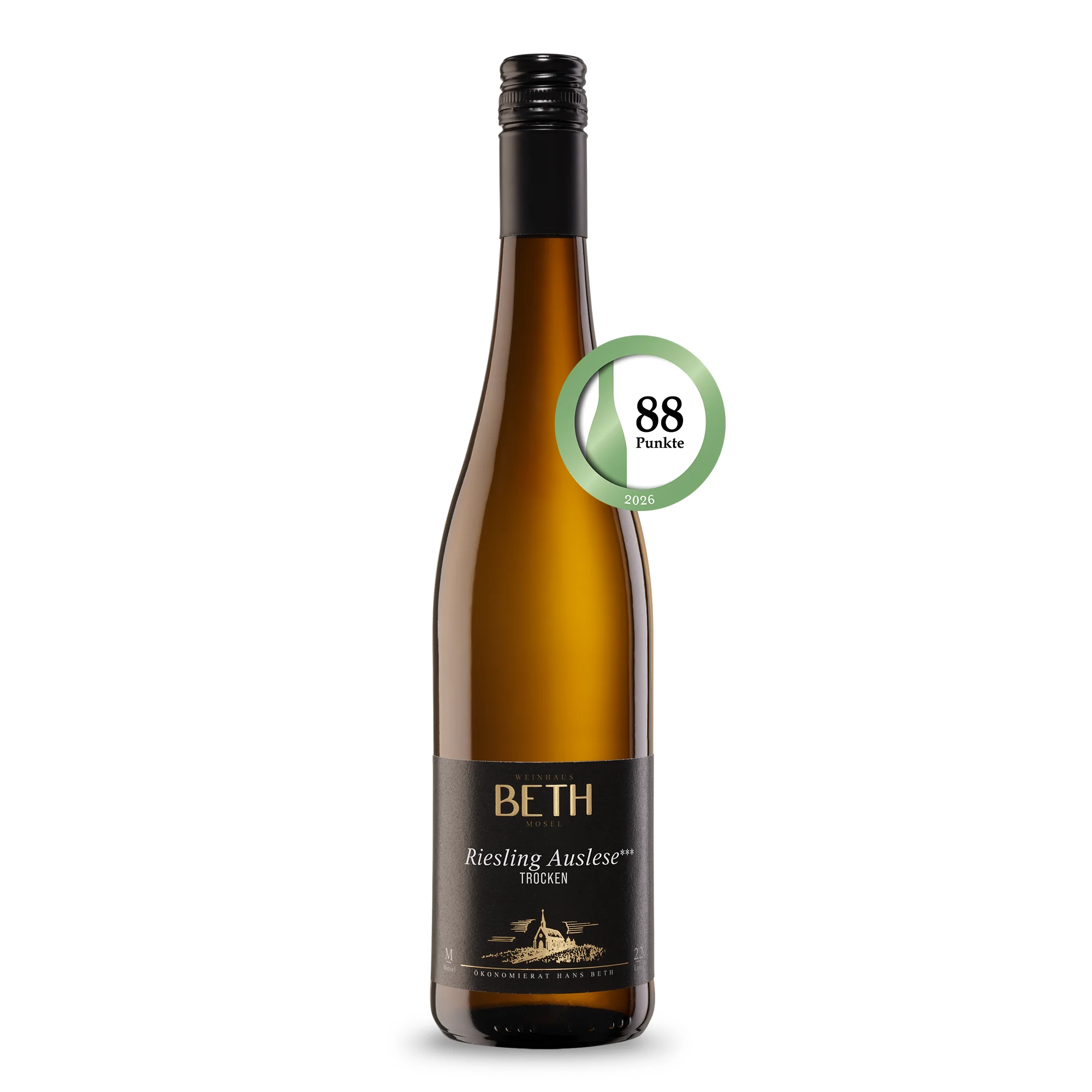 Riesling Auslese trocken 88 Punkte Meininger Best of Riesling Weinhaus Beth Mosel Kröv