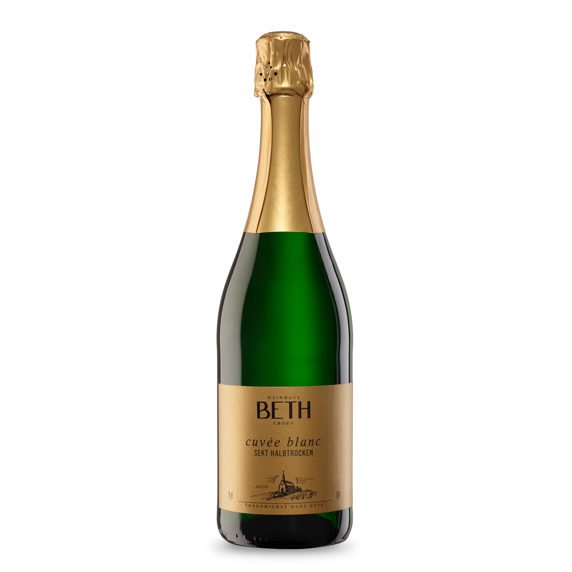 Cuvée Sekt halbtrocken von der Mosel, eleganter und zugänglicher Genuss für feierliche Anlässe - Weinhaus Beth