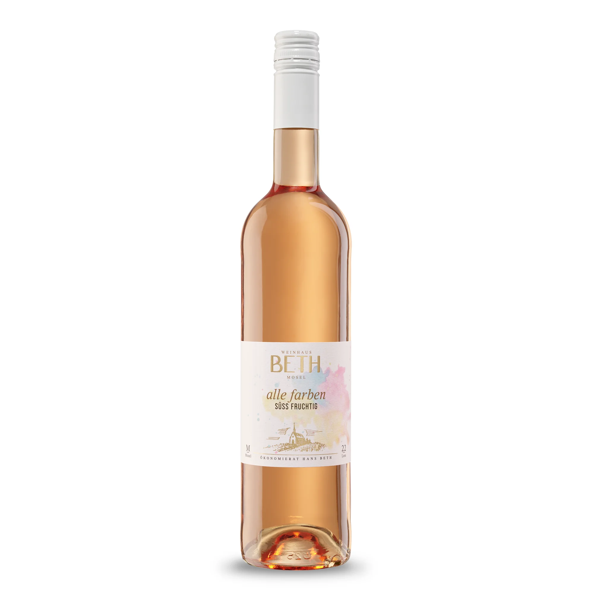 ALLE FARBEN Rotling süss von der Mosel, herrlich lieblicher Genuss mit ausgeprägter Frucht - Weinhaus Beth