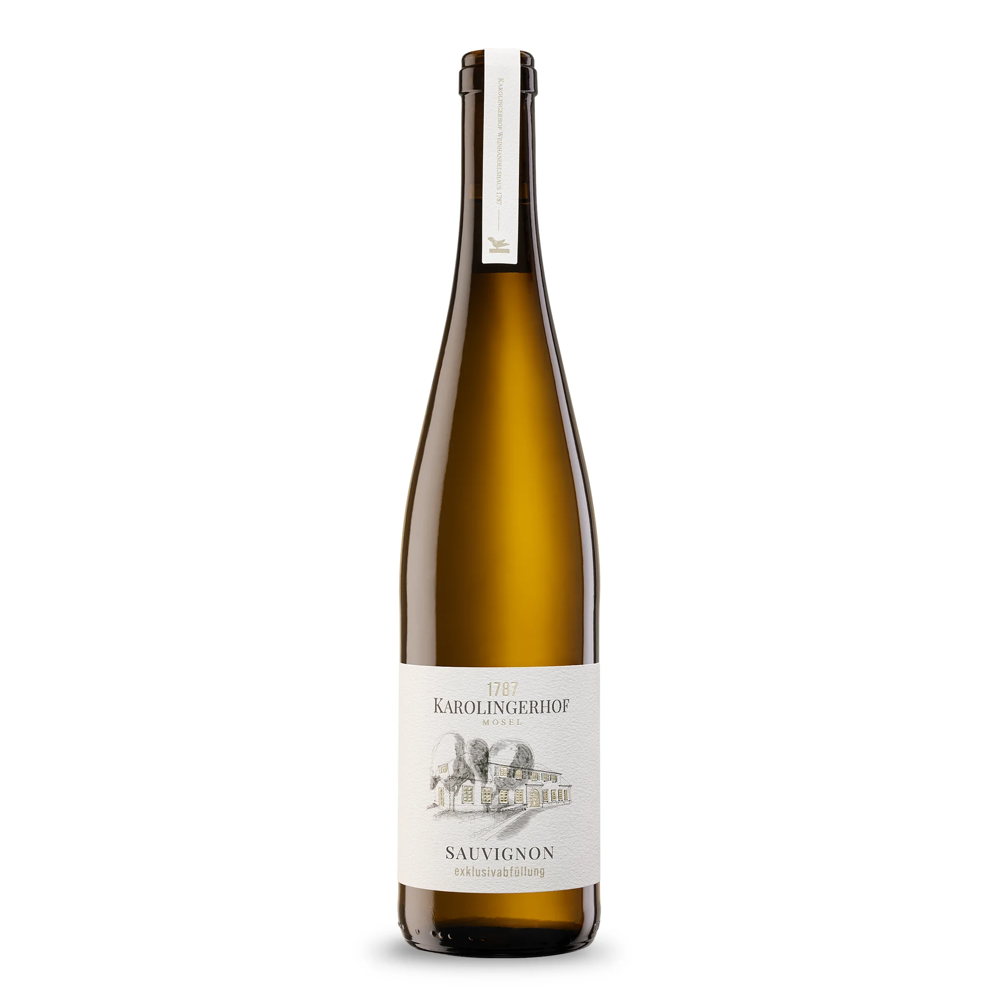 Sauvignon Blanc reserve trocken von der Mosel, intensiver Genuss mit exotischen Fruchtaromen - Karolingerhof 1787 aus Kröv