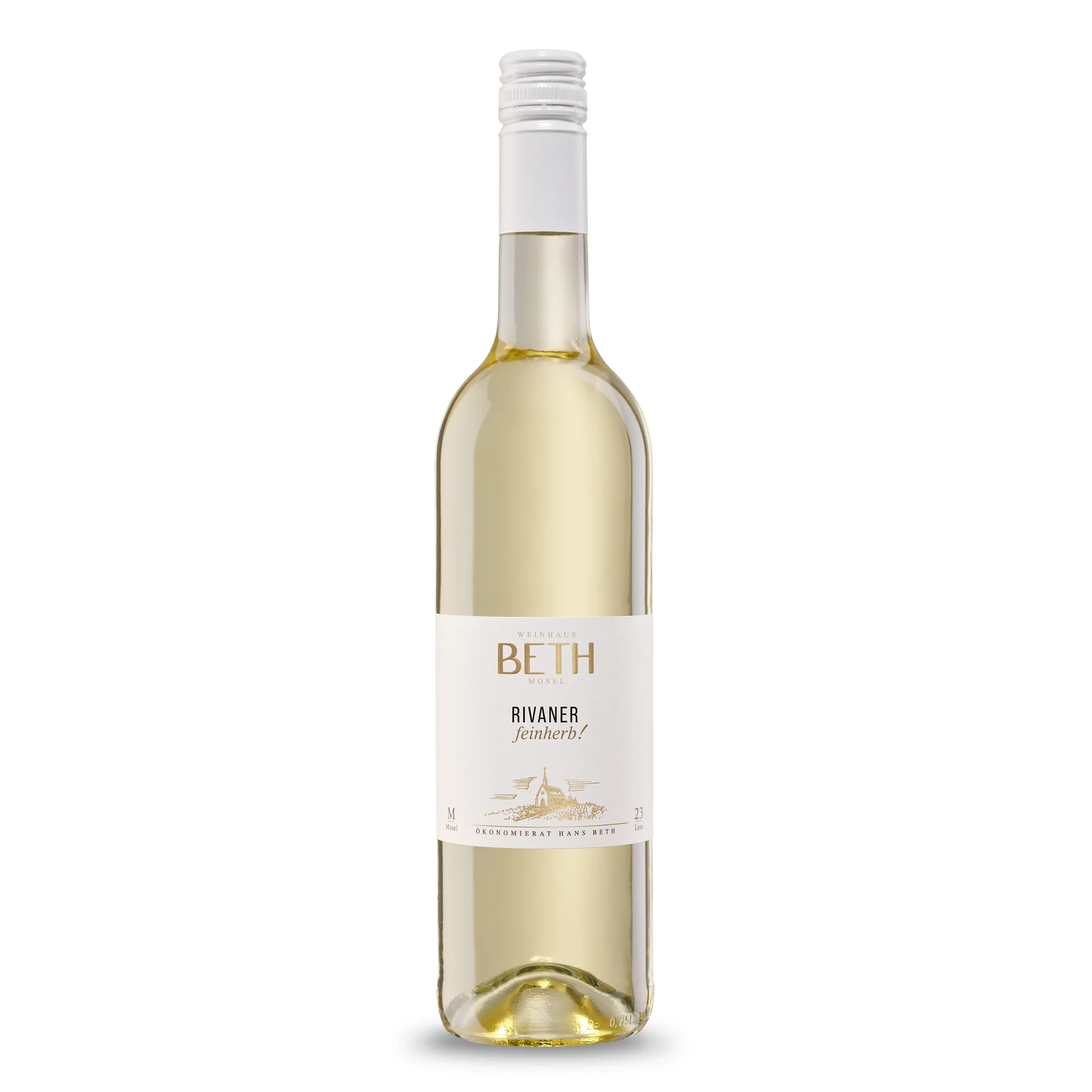 Rivaner feinherb von Weinhaus Beth in Kröv an der Mosel, ein Sommerwein mit reduzierter Säure