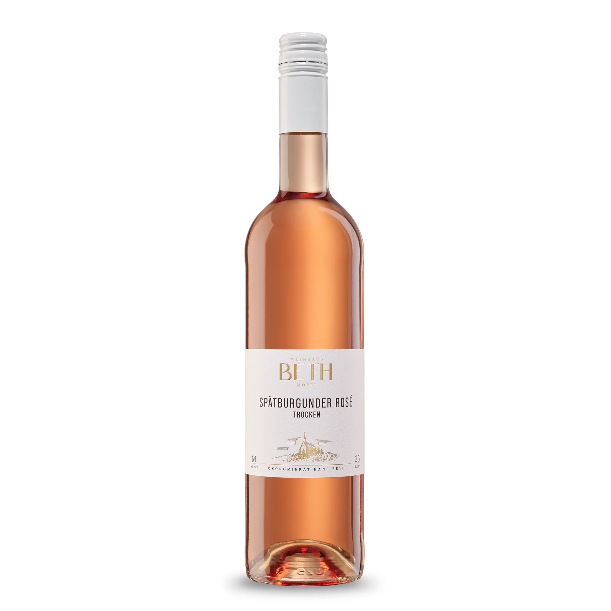 Spätburgunder Rosé trocken, fruchtig-frischer Roséwein von Weinhaus Beth aus Kröv an der Mosel