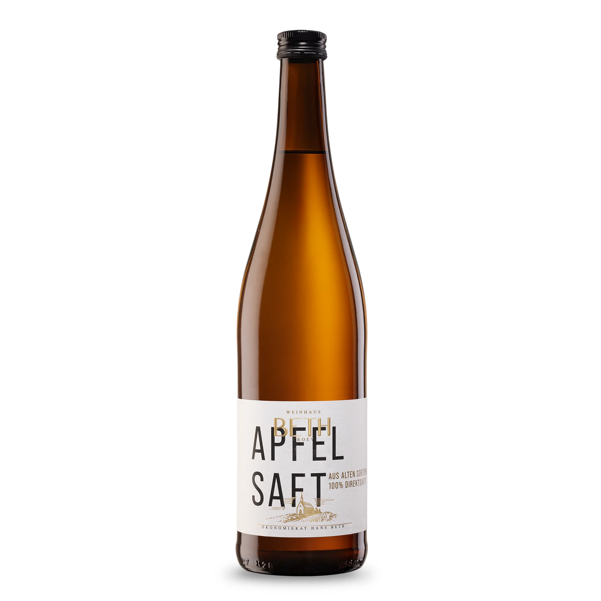 Naturtrüber Apfelsaft, ungefilterter und naturreiner Direktsaft von Weinhaus Beth aus Kröv an der Mosel