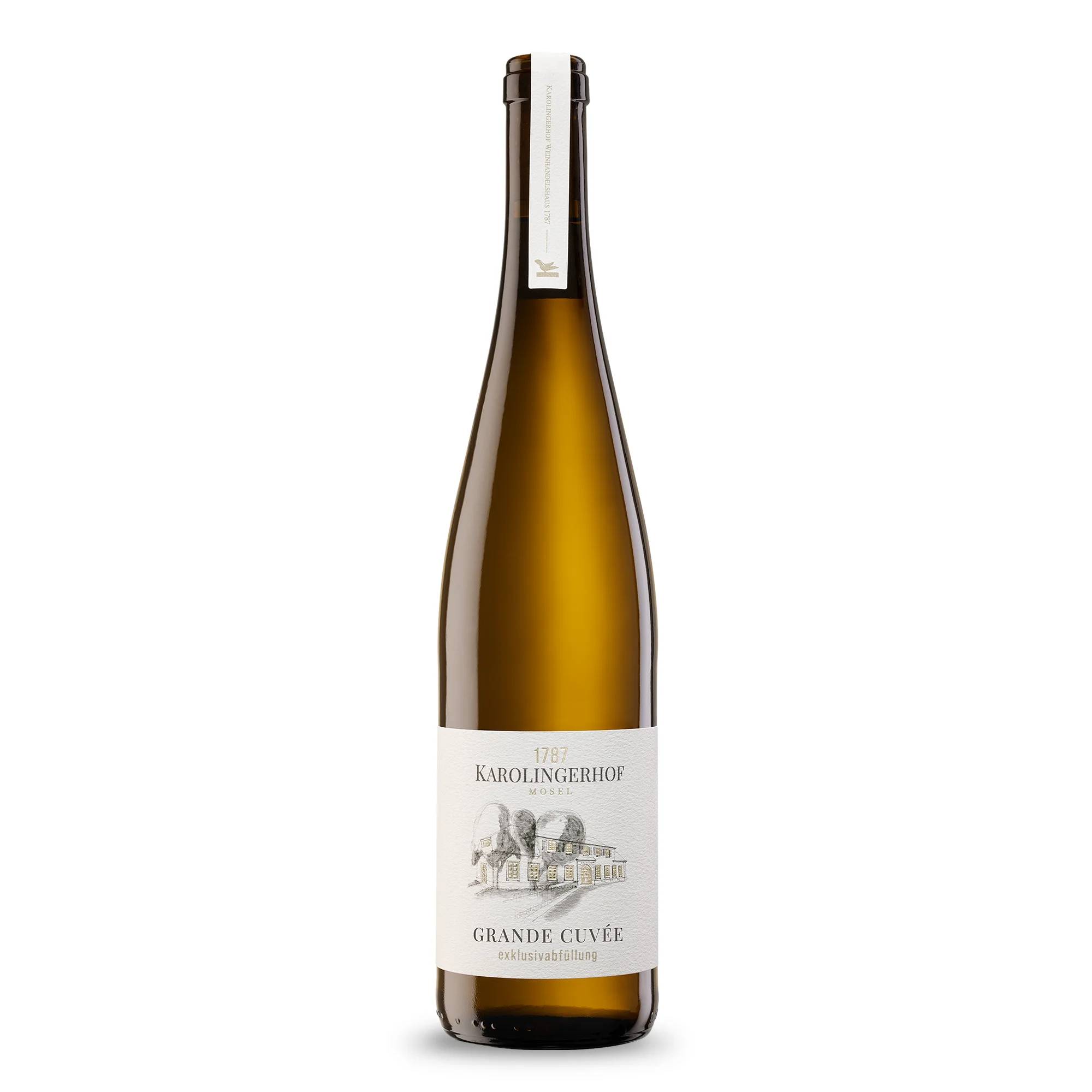 Grande Cuvée aus Grauburgunder & Weißburgunder trocken, harmonischer und eleganter Burgunder-Blend von Karolingerhof 1787 aus Kröv an der Mosel
